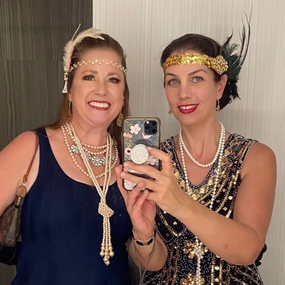 LOFT Diamond Sunburst Cluster Necklace - Picture 2 of 10